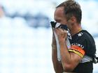 Valere Germain has left Macarthur FC, citing refereeing standards as cause for his abrupt exit. (Jeremy Ng/AAP PHOTOS)