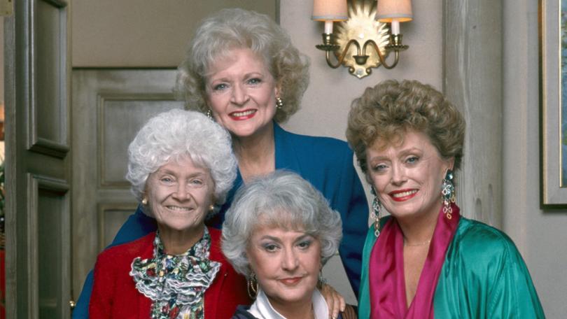 1980s sitcome The Golden Girls featured four older women who lived together. 