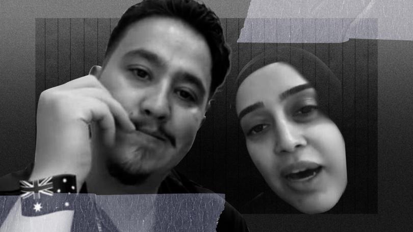 Nurses Ahmed Rashid Nadir and Sarah Abu Lebdeh remain in the police spotlight. 