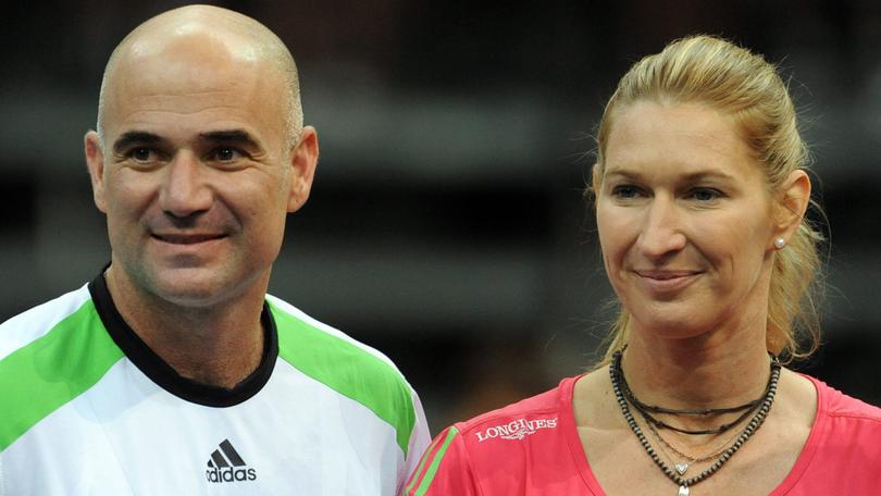 Andre Agassi and his wife Steffi Graf have had a big week.