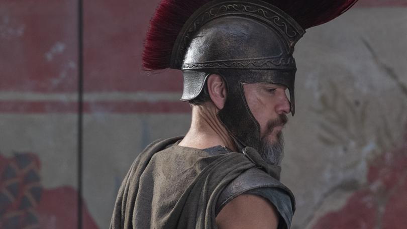 Matt Damon as Odysseus.