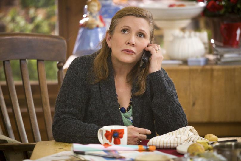 Carrie Fisher played Rob’s mother on Catastrophe.