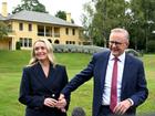 Anthony Albanese and his fiancée Jodie Haydon are looking at a spring wedding. 