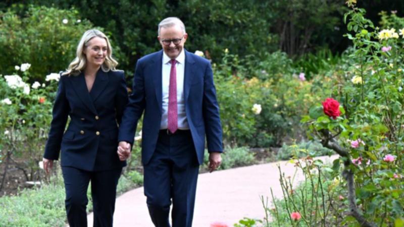 Anthony Albanese and his fiancée Jodie Haydon are looking at a spring wedding. 