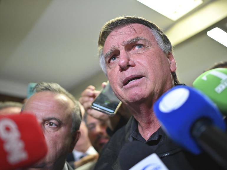 Former Brazilian president Jair Bolsonaro says he has ‘no concerns’ about the charges against him.