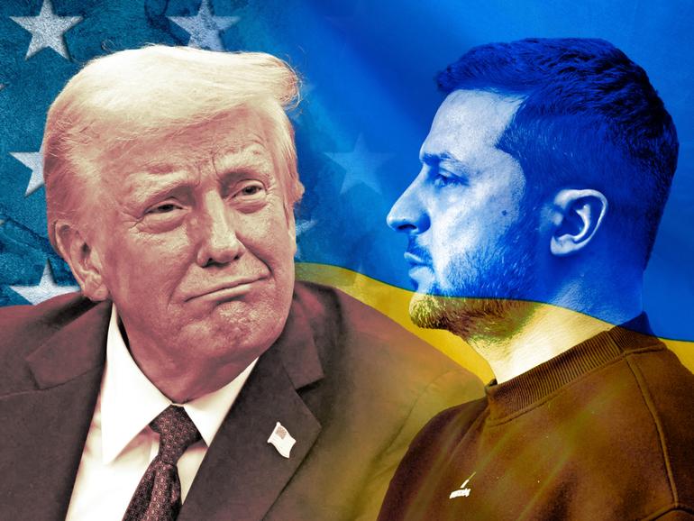 President Donald Trump has told ‘dictator’ Volodymyr Zelenskiy to quickly negotiate an end to Russia’s war on Ukraine as relations sour between the two leaders.