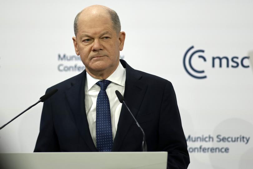 German chancellor Olaf Scholz.