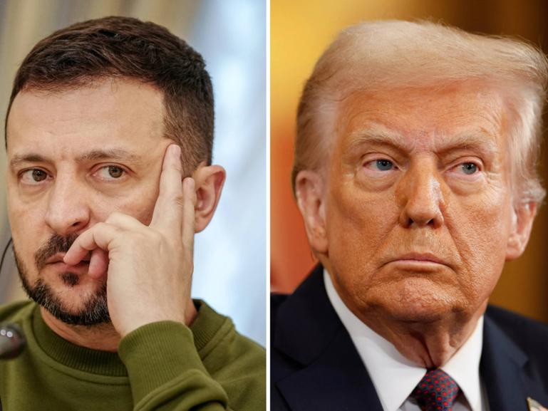 US President Donald Trump has called Ukraine President Colodymyr Zelensky a 'dictator'.