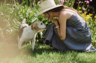 Meghan shares a moment with Guy.