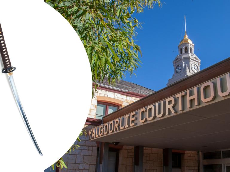 A 19-year-old who allegedly cut off his father’s arm with a samurai sword on a Kalgoorlie-Boulder street after his father-in-law was allegedly struck with a baseball bat has been refused bail.