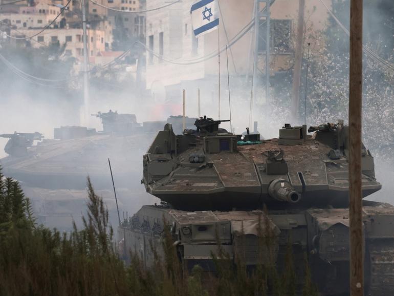 IDF tanks have been deployed in the West Bank. 