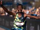 Brimin Misoi Kipkorir won the 2024 Sydney Marathon in a new record time.