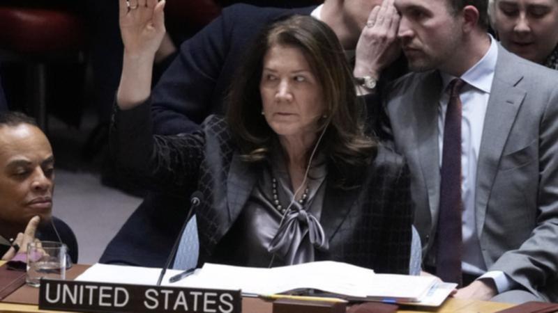 The United States is attempting to water down the UN's stance on Russia's invasion of Ukraine.