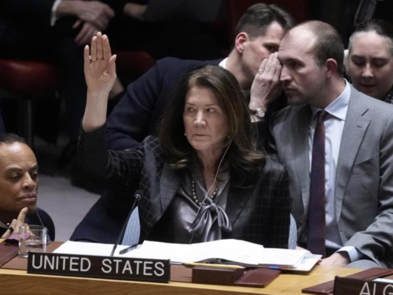 The United States is attempting to water down the UN's stance on Russia's invasion of Ukraine.