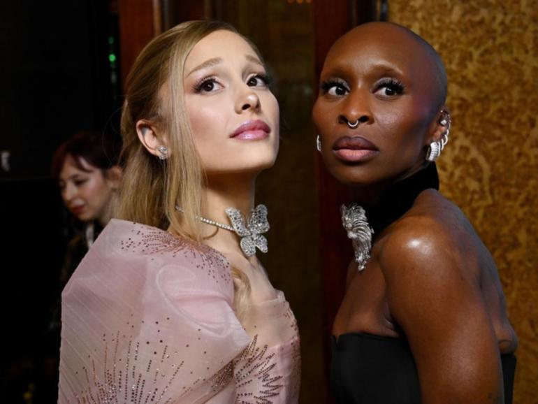 Ariana Grande and Cynthia Erivo have both been nominated for Oscars for their roles in Wicked.