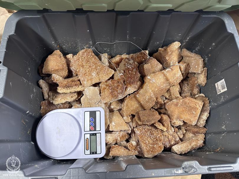 Police have made a massive MDMA bust on the NSW, Queensland border.