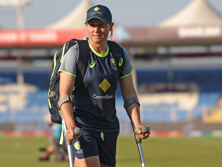 Alyssa Healy’s hard luck summer began in October with a foot injury in Dubai during the T20 World Cup.