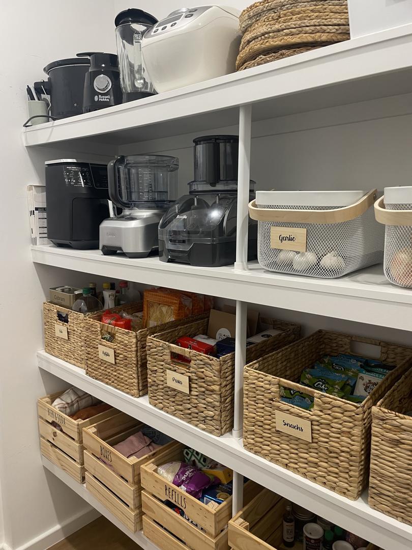 Simple Home Edit creator Nicole Maguire's pantry.