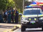 A woman has been critically injured in a shooting at Toowoomba, while police warn residents to stay indoors. 