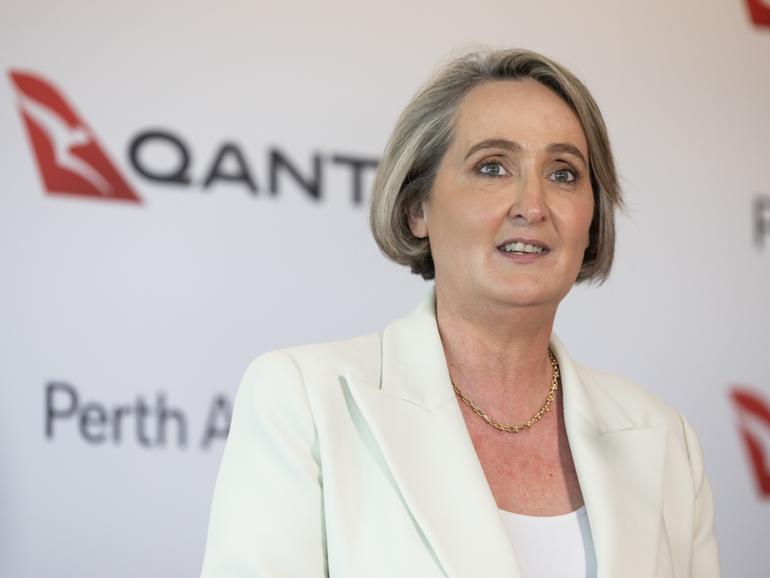 Qantas’ underlying profit after tax has surged 11 per cent to $1.39 billion.