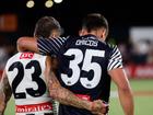 Bobby Hill and Nick Daicos blitzed during Collingwood’s Community Series win over Richmond at Ikon Park.