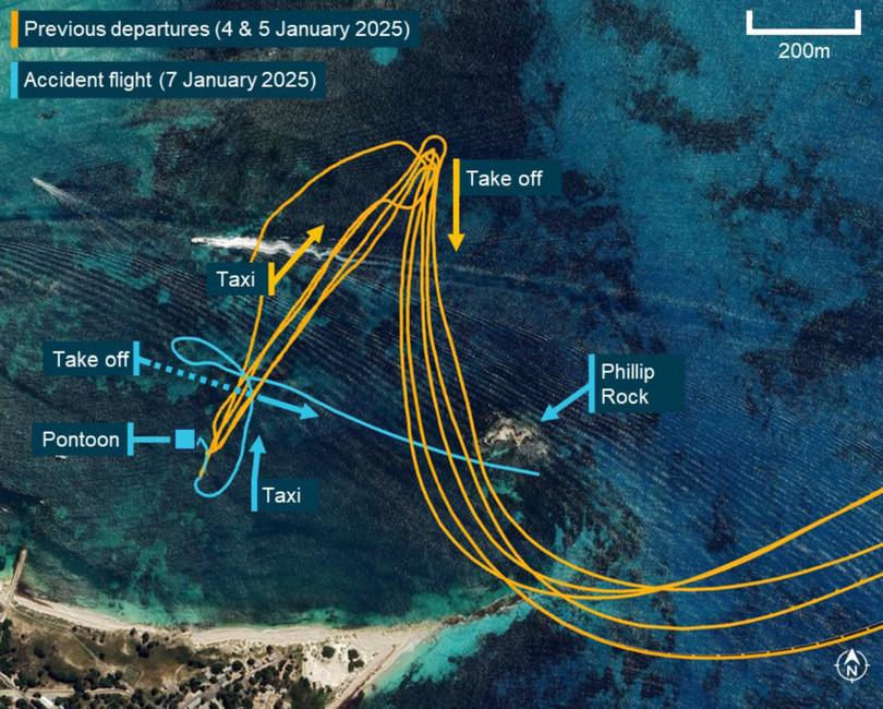 Preliminary report on the Rottnest seaplane crash has been relieased by the ATSB. Picture: Australian Transport Safety Bureau