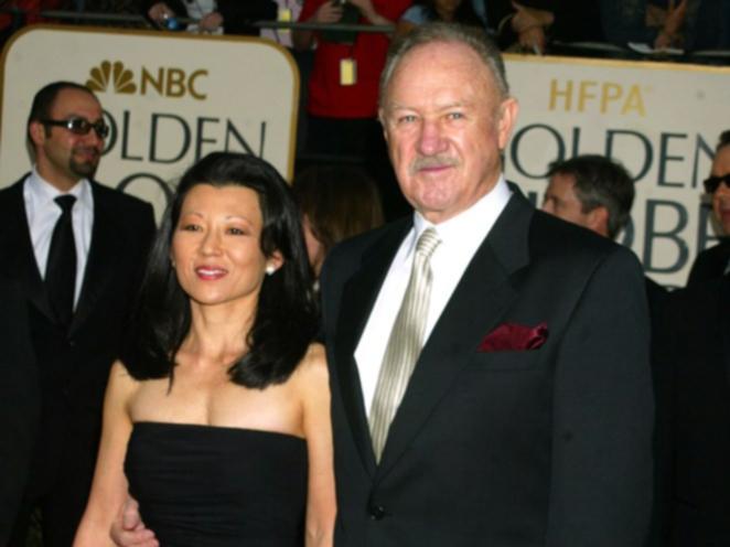 Gene Hackman and his wife Betsy.