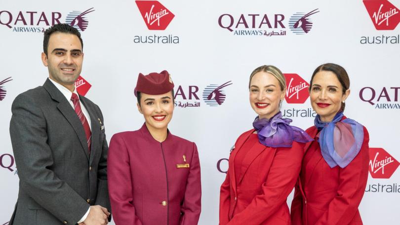 The deal involves Virgin Australia leasing aeroplanes and crew for Qatar Airways. Supplied