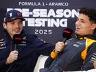 Lando Norris and Max Verstappen, rivals on the track, are now doing a good comedy routine off it.