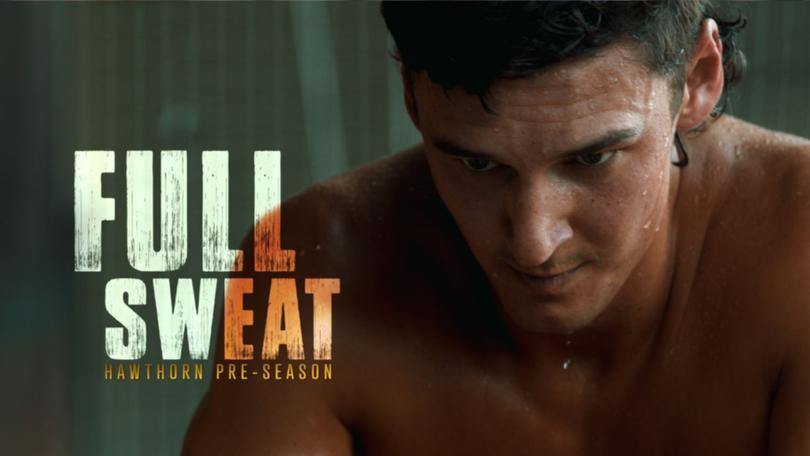 Full Sweat is a 90-minute documentary about AFL club Hawthorn and their brutal 2025 pre-season.