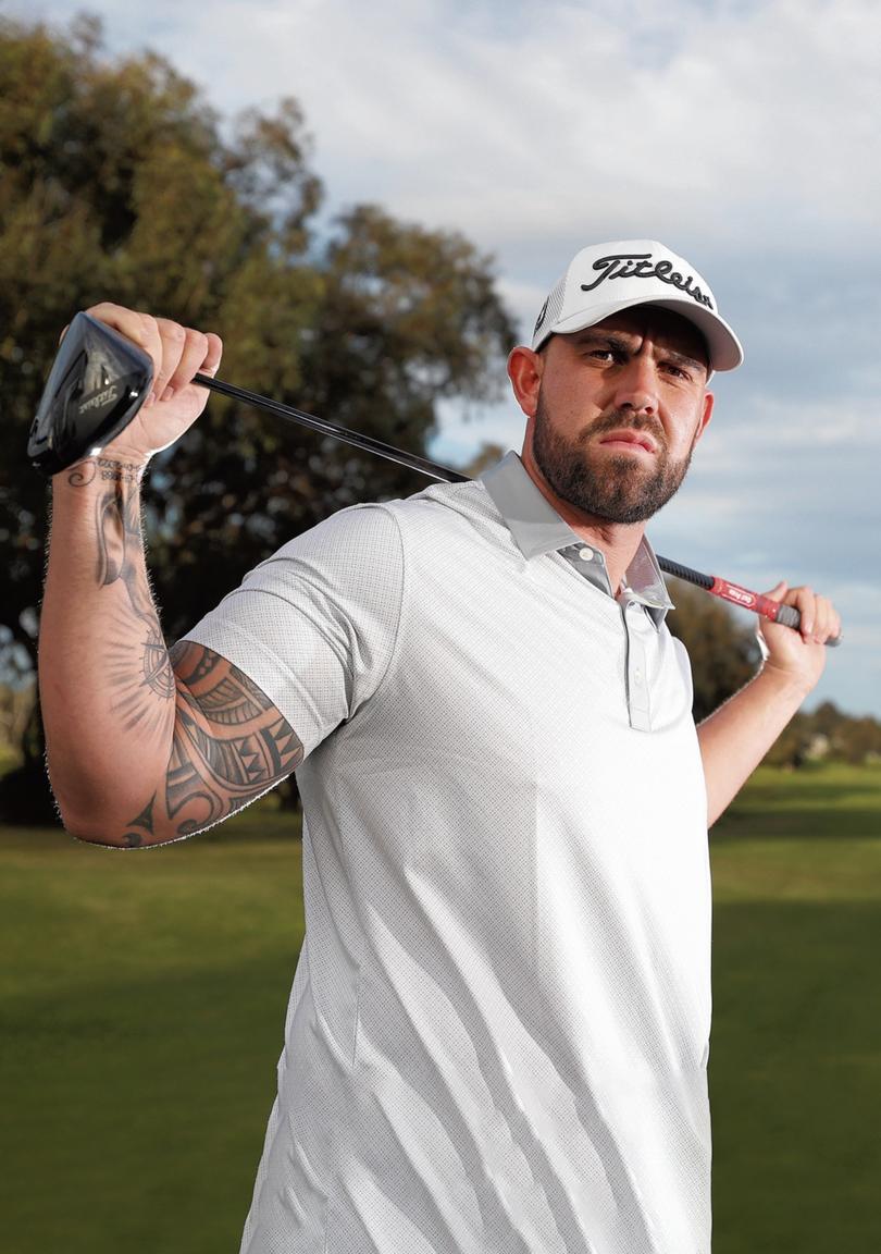 Golfer Ryan Peake - former rebels bikie turned pro golfer.