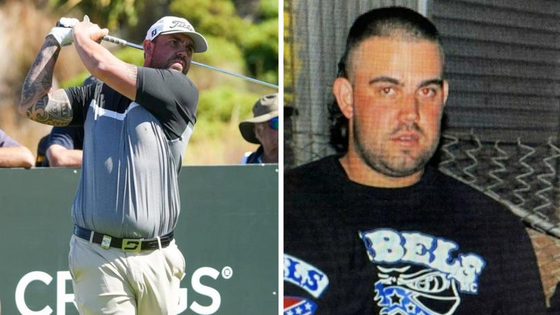 Former Rebels bikie Ryan Peake is making a real success of life as a professional golfer.