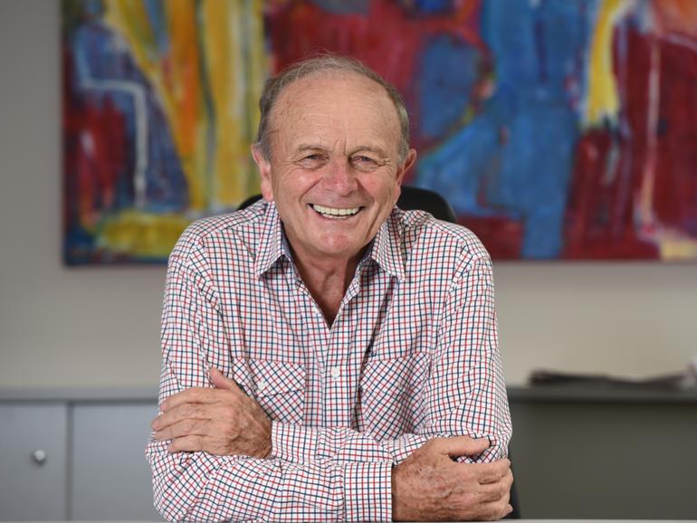 Harvey Norman chair Gerry Harvey.