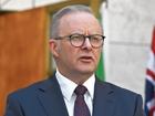 Prime Minister Anthony Albanese at a press conference at Parliament House in Canberra, Wednesday, February 5, 2025. (AAP Image/Mick Tsikas) NO ARCHIVING