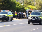 A 27-year-old woman was found on the footpath in North Toowoomba with multiple serious injuries.