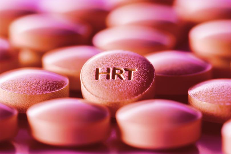 About 10 per cent of Australian women use HRT.