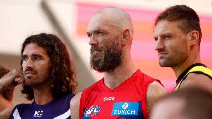 Gawn has been voted best hair in the AFL. 