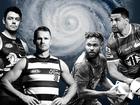 Lachie Neale, Patrick Dangerfield, Hamiso Tabuai-Fidow and Cody Walker.