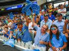 Bumper crowd at the BBL match between Adelaide Strikers and Perth Scorchers in Adelaide on January 5.