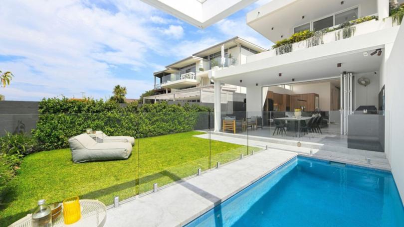 Bidders battled over 10A Palmer Street, South Coogee.  