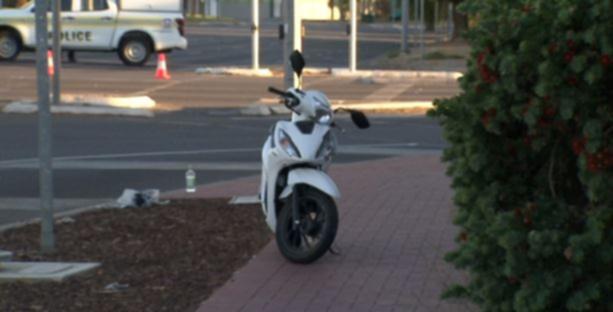 An Alberton man was struck by a Hyundai while riding his scooter at Port Adelaide.