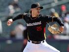 Jaden Agassi did not last one inning at the World Baseball Classic qualifiers.