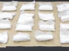 Authorities seized powder, equivalent to 4.64kg of pure methamphetamine, air-freighted from Mexico. 