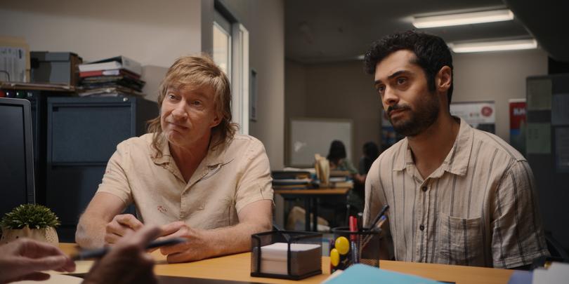 David Wenham and Arlo Green in Spit.