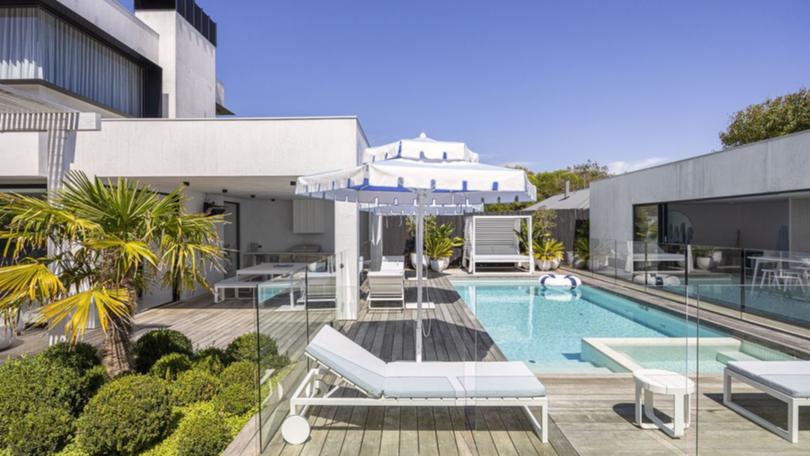 This Portsea home looks like a luxury resort. 