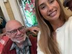 OnlyFans star Lily Phillips has met her 'oldest fan' at a nursing home to show him a 'good time'.