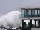 Big Waves at Curumbin Vikings Surf Club on the Gold Coast.