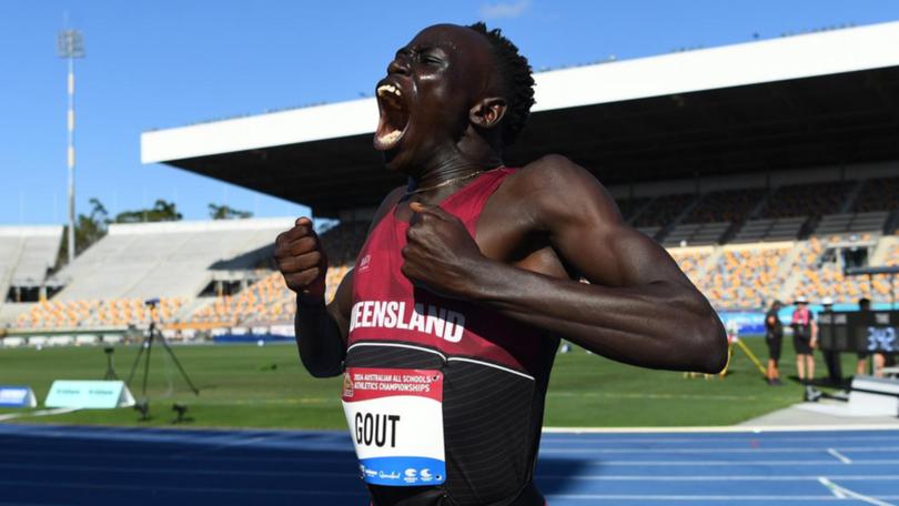 Gout Gout broke the 200m national record at the Australian All Schools Championships. 