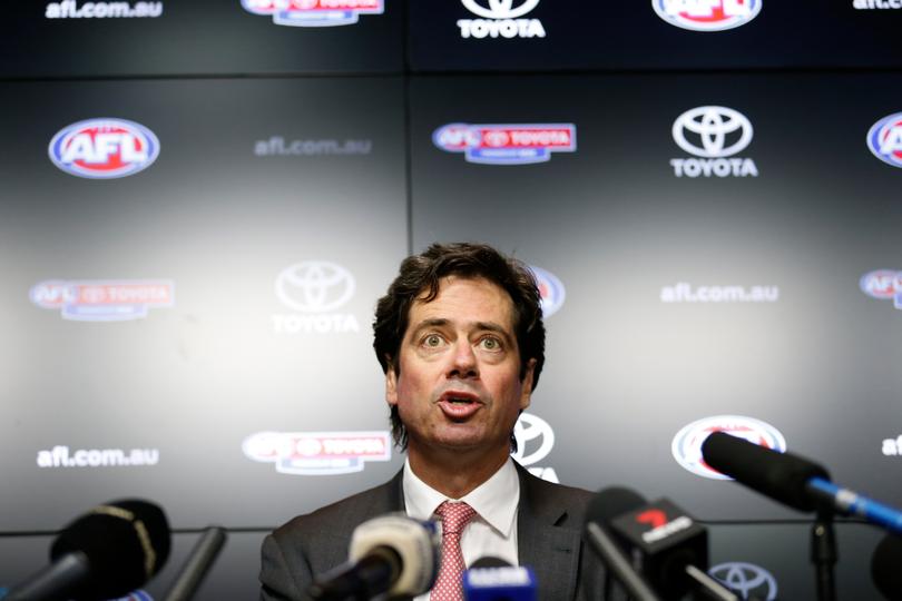  Former AFL CEO Gillon McLachlan in 2020.