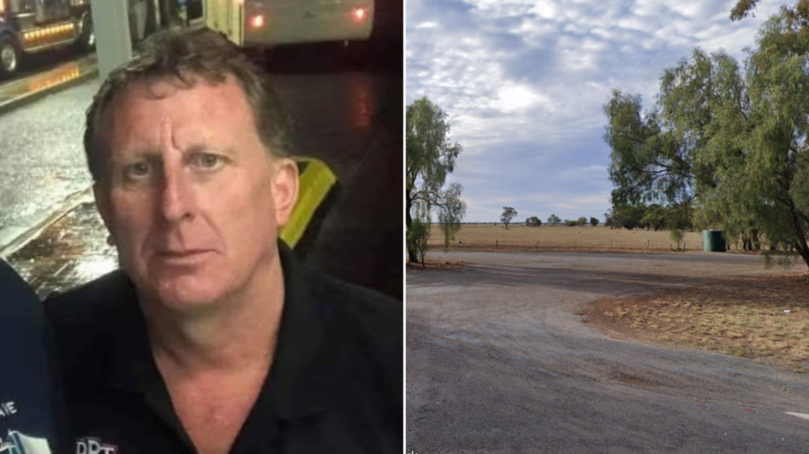 Danny Martin vanished during the early hours of Thursday while driving through NSW.